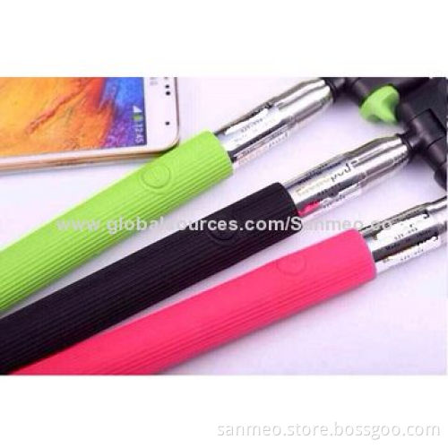 Wireless Mobile Phone Monopod, Compatible with iOS and Android Dual-system, Stainless Steel